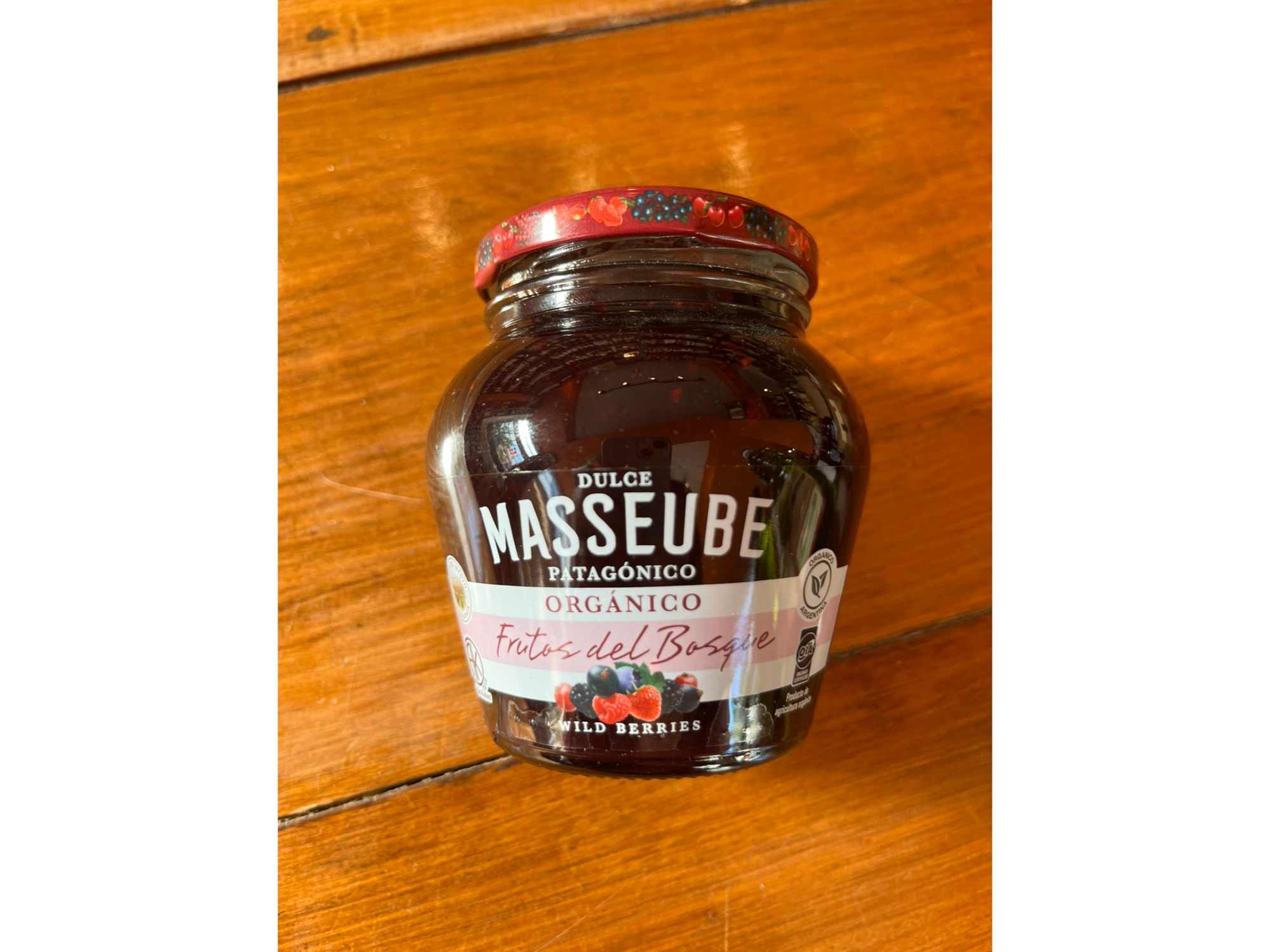 Mermelada Organica Masseube x 350 grs Frutos del bosque de Espacio Gourmet