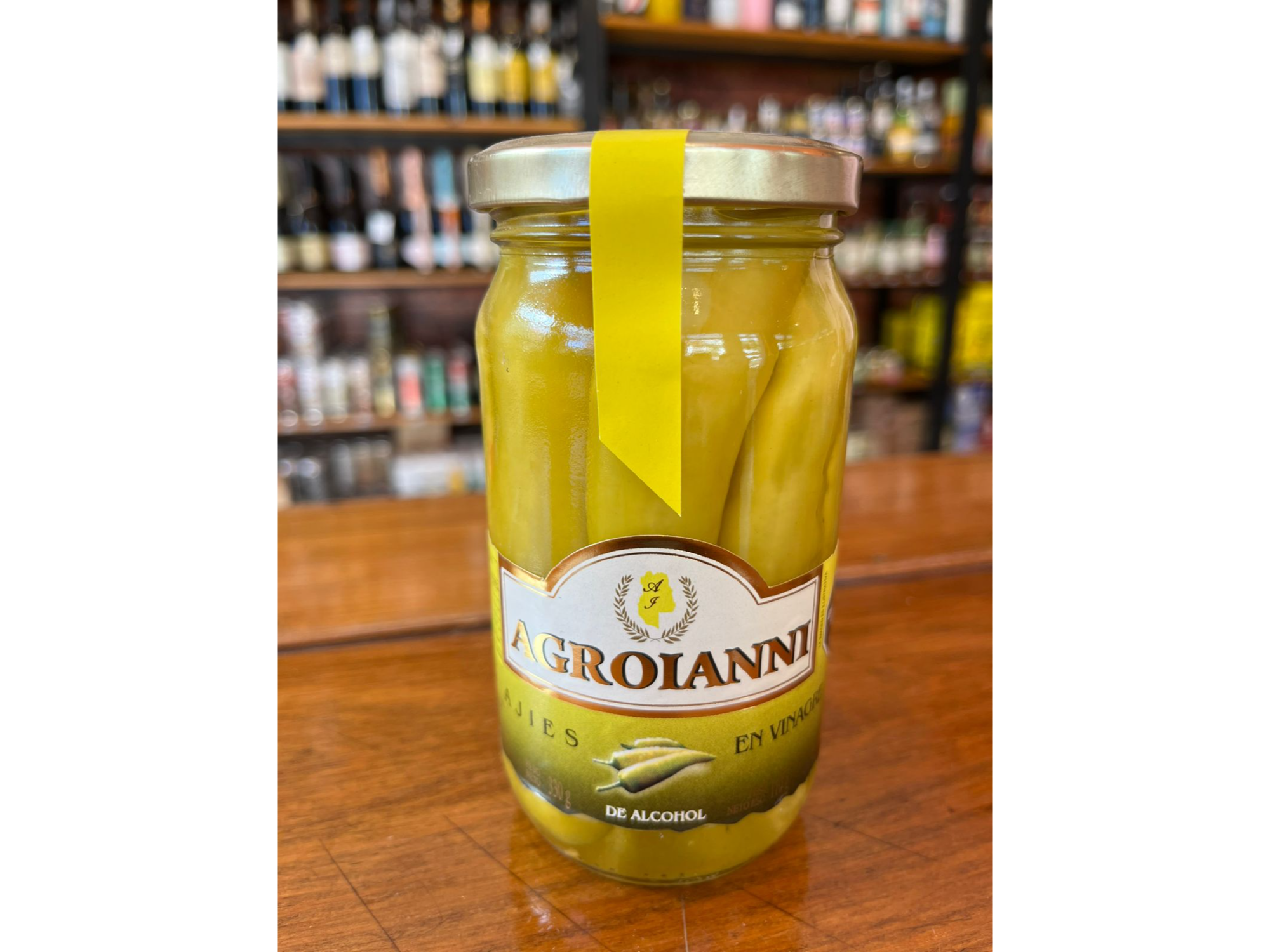 Ajies en vinagre x 330 gr Agroinanni