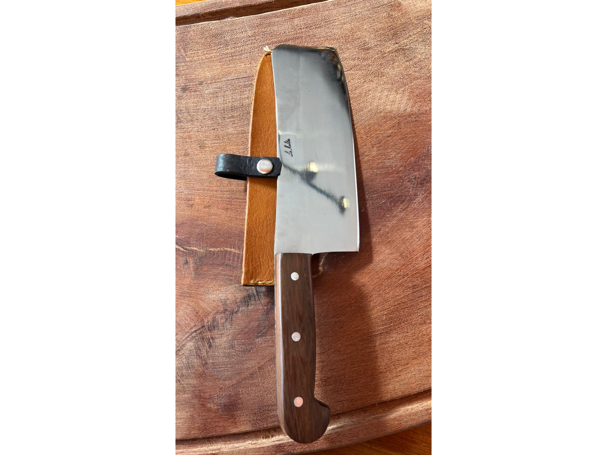 cuchilla  de cocina de acero inoxidable
