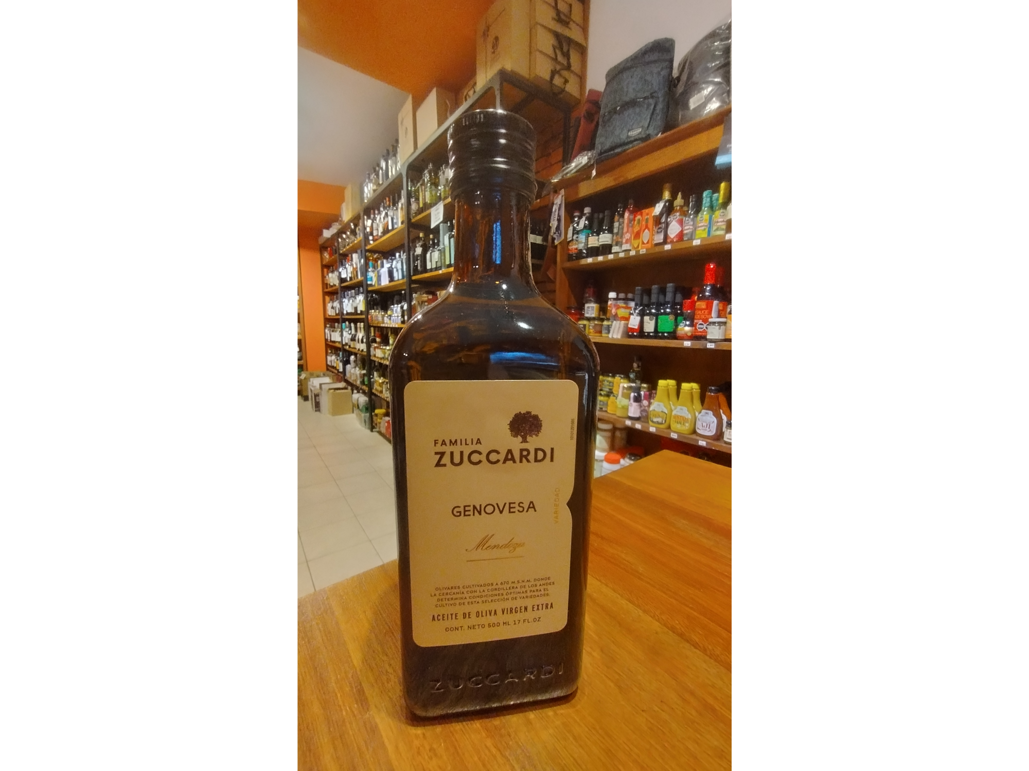 aceite de oliva zuccardi genovesa