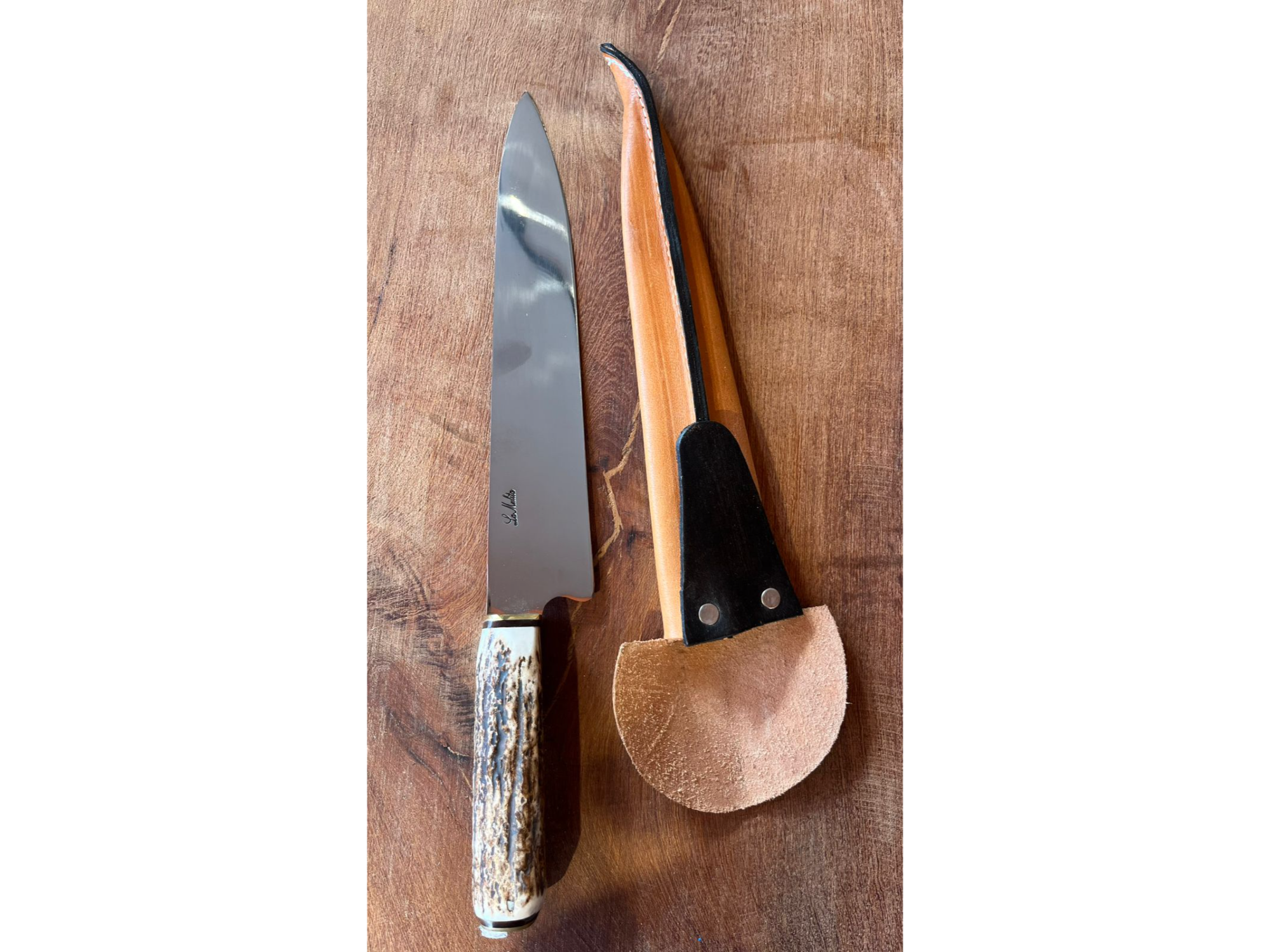 Cuchillo Con asta de ciervo