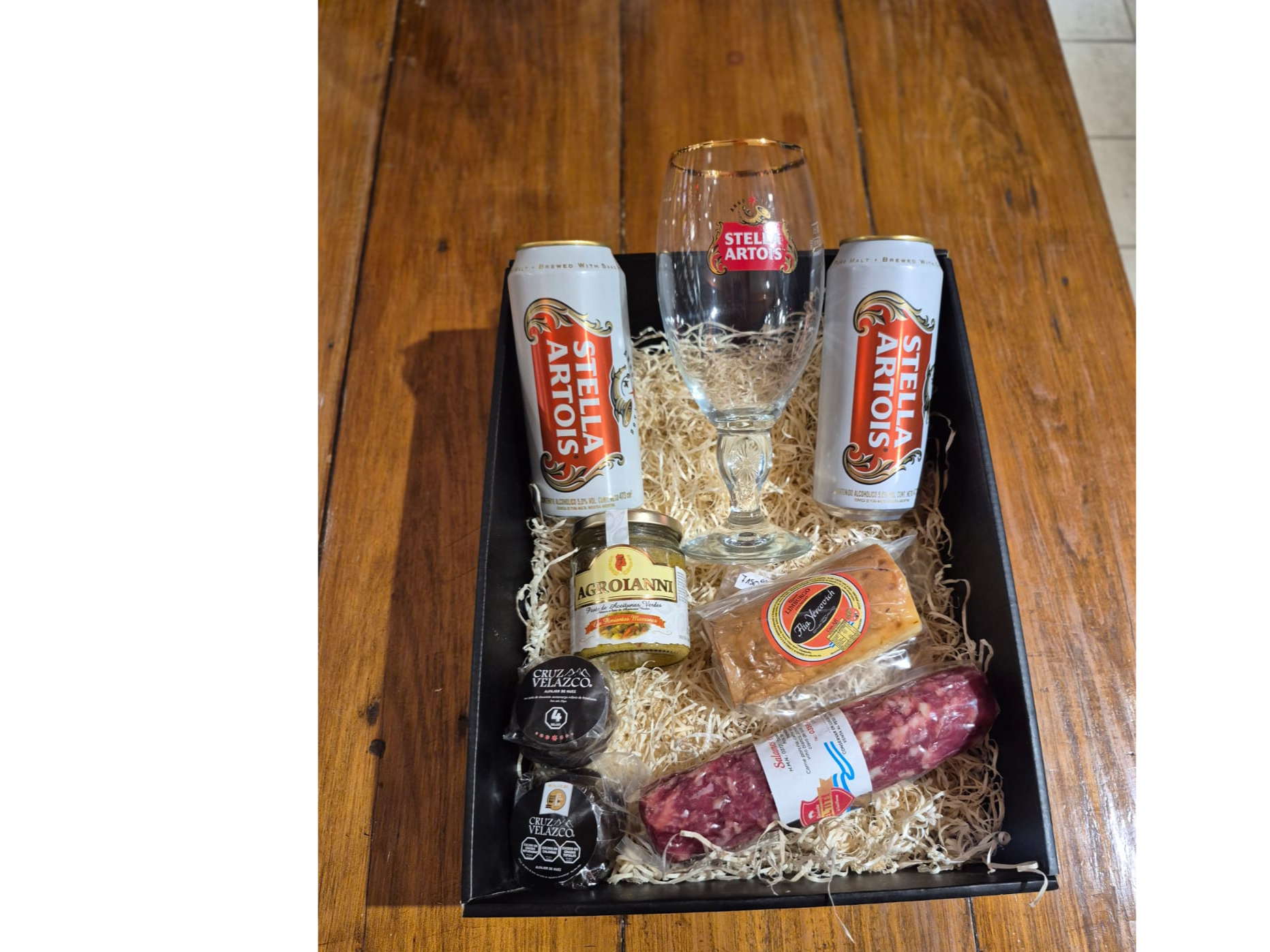 Box Stella + copa Original 500 cc