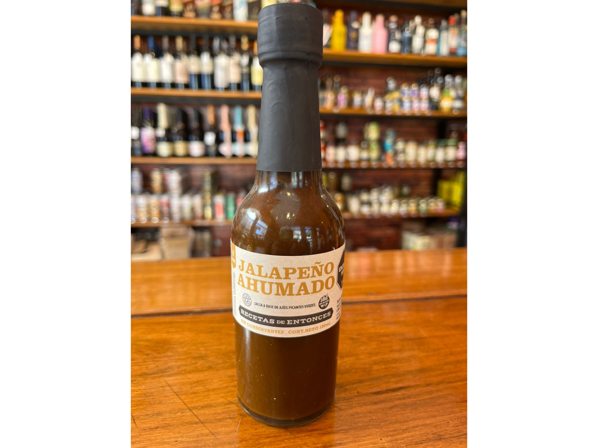 Salsa de jalapeño ahumado x 180 ml
