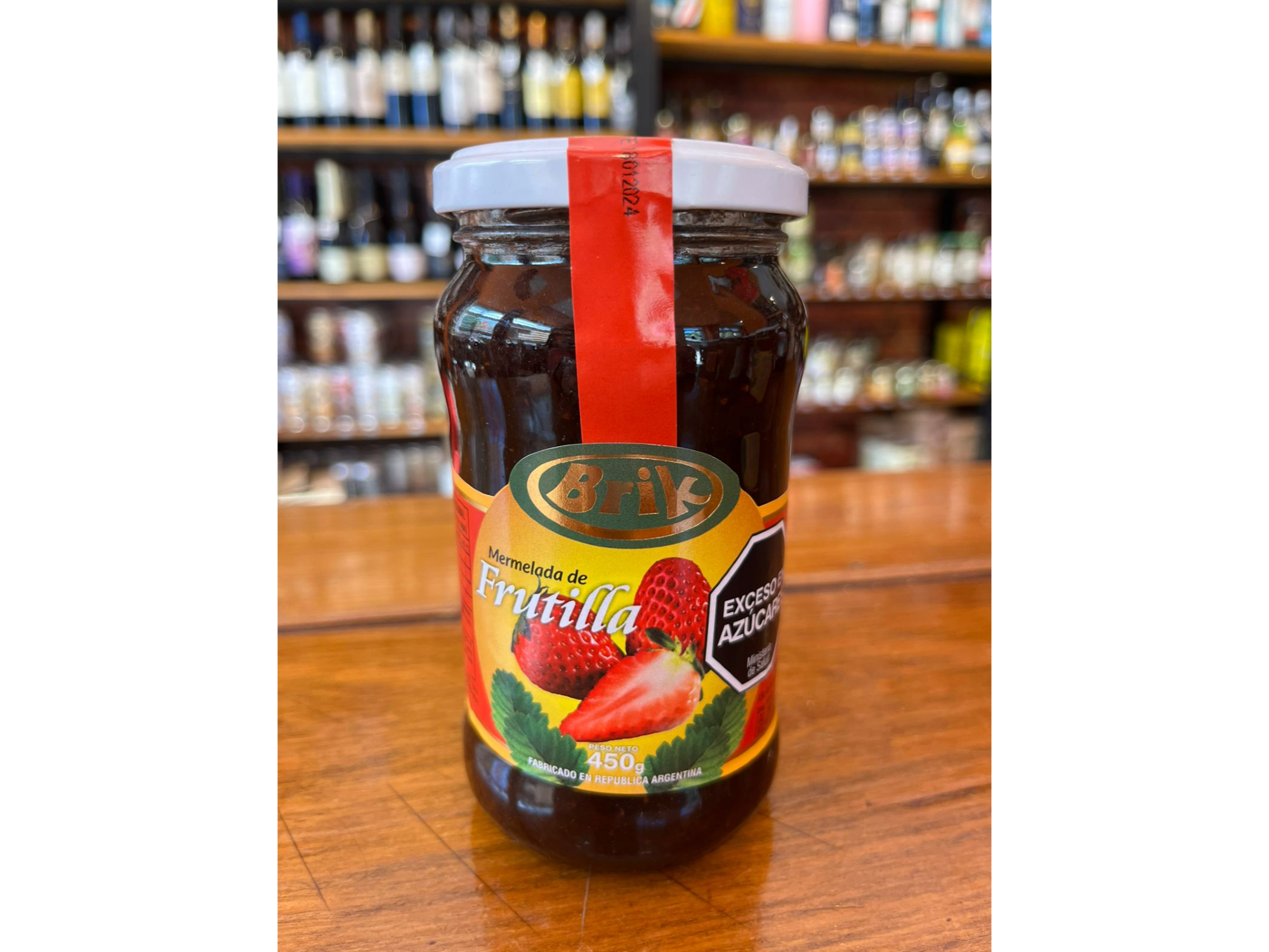 mermelada de Frutilla Brik x 450 grs