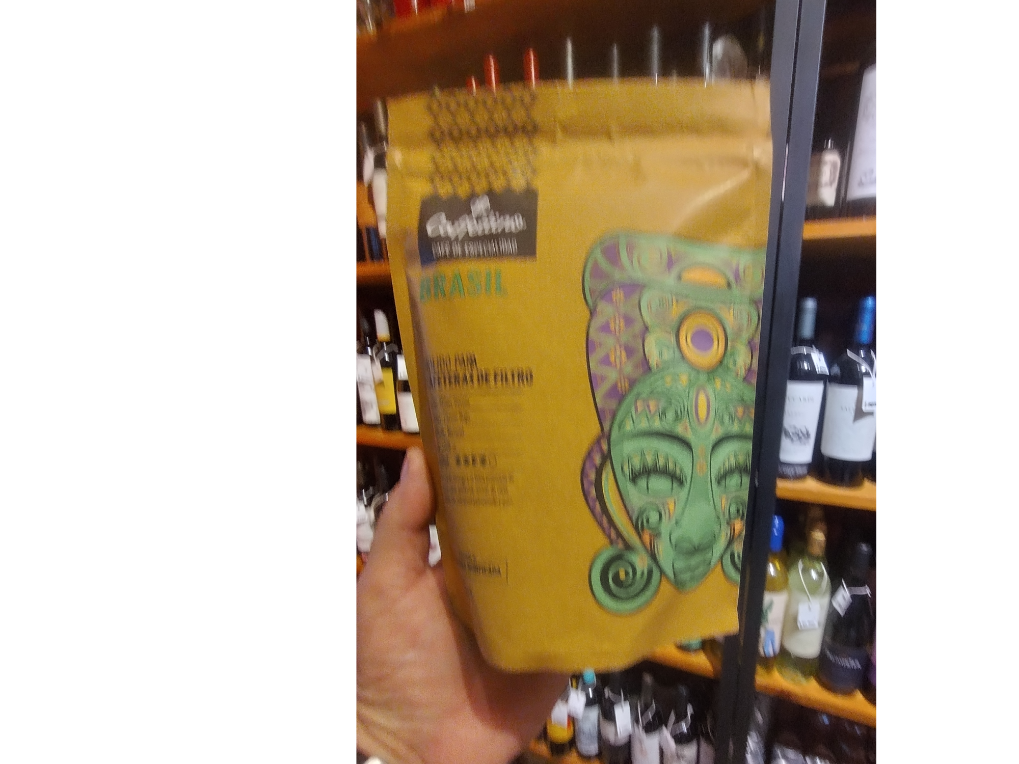 Café molido de Brasil c 250 gr . Caffettino