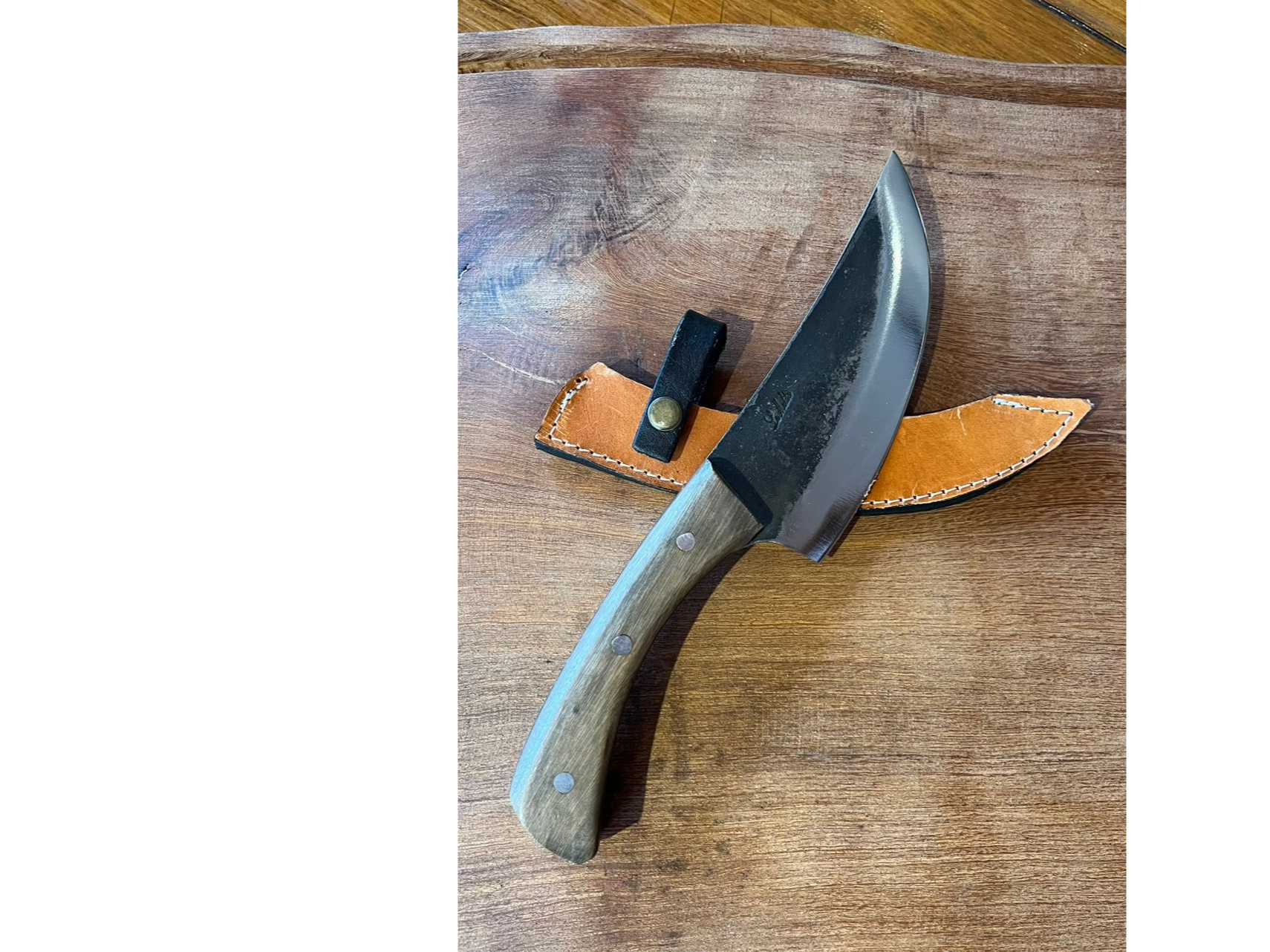 Cuchillo de acero Boro