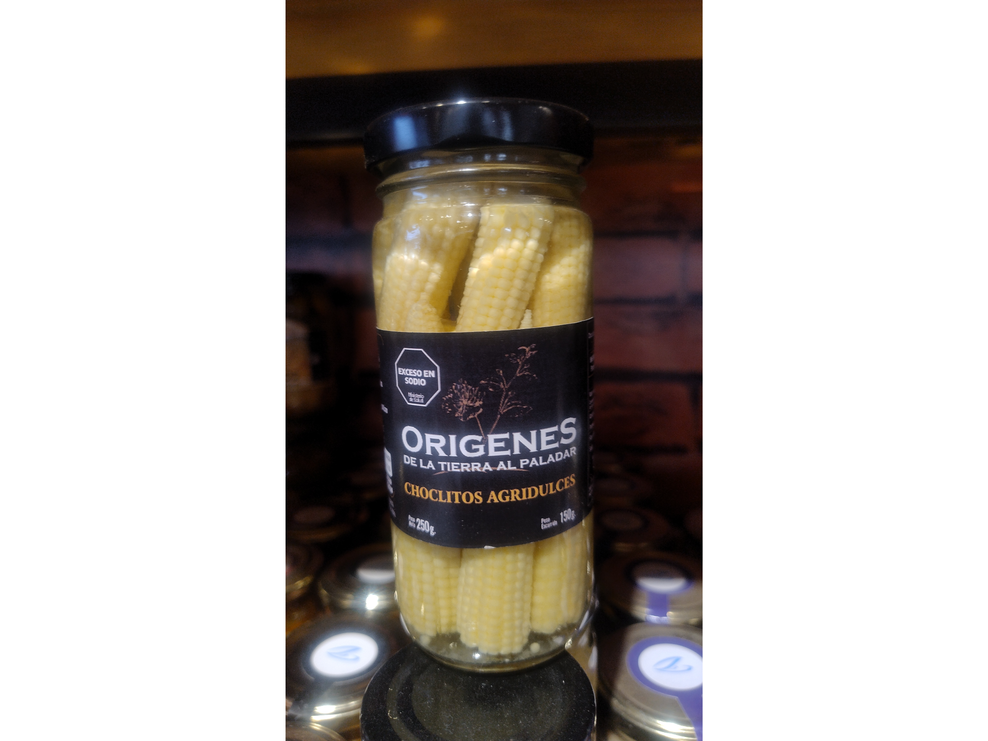 Chicliots agridulce x 250 gr