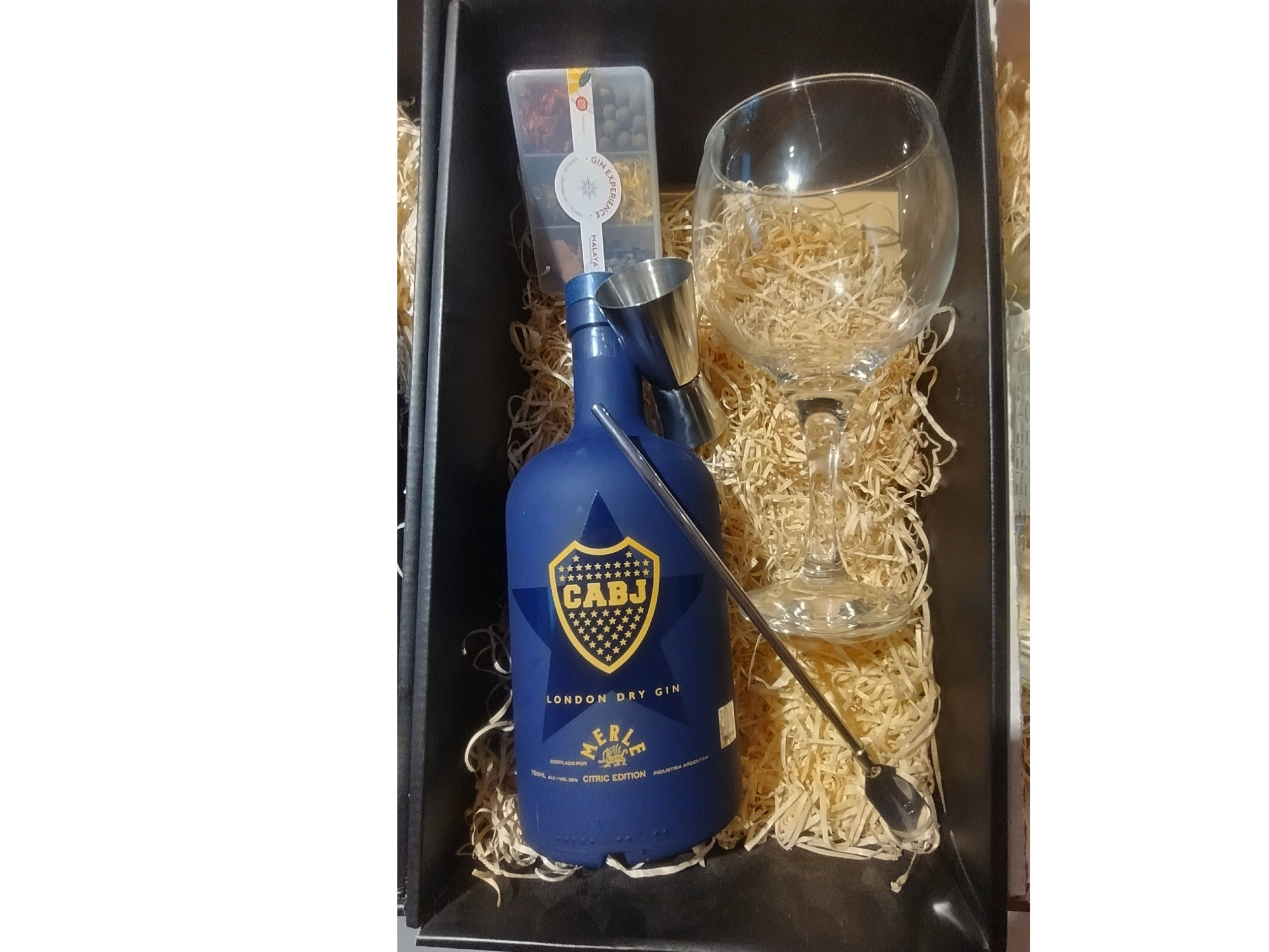 Box Gin Merle Boca Azul o amarillo