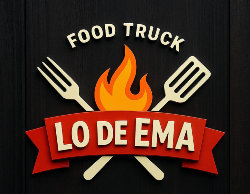 Logo Lo de Ema Food Truck