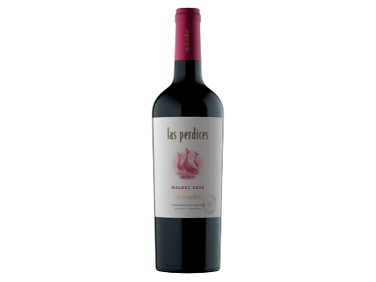 VINO LAS PERDICES MALBEC 750ML