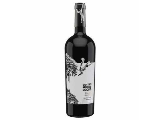 VINO CUATRO MONO LOCO 750ML CAJA X 4U
