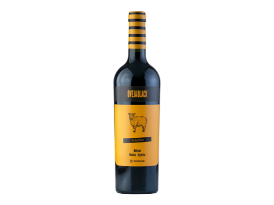VINO OVEJABLACK MALBEC 750ML