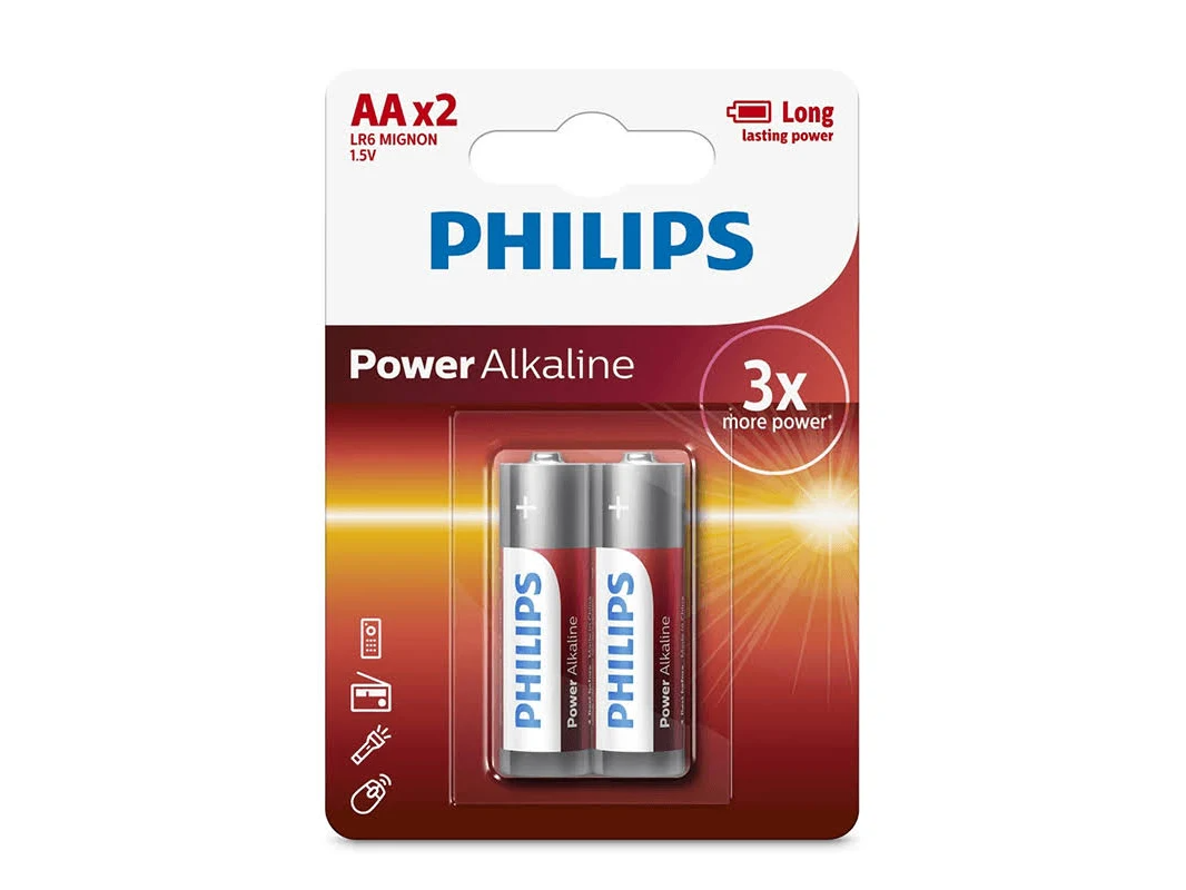 Pila aa philips power blister x 4