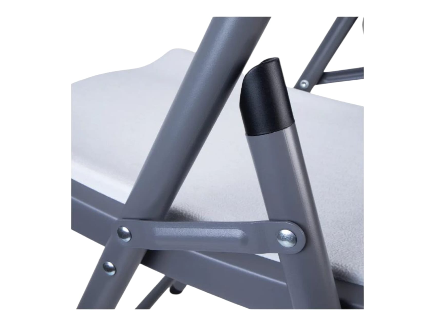 Silla plegable blanca