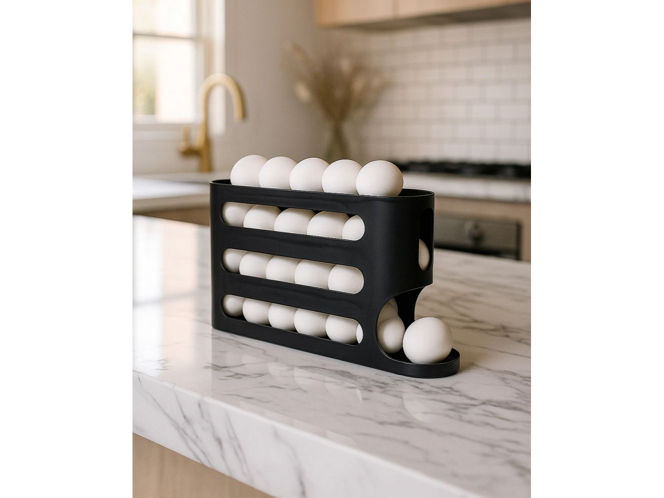 Dispenser de Huevo - negro