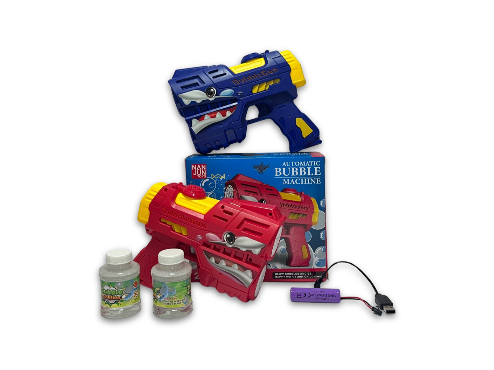 Burbujero recargable Shark