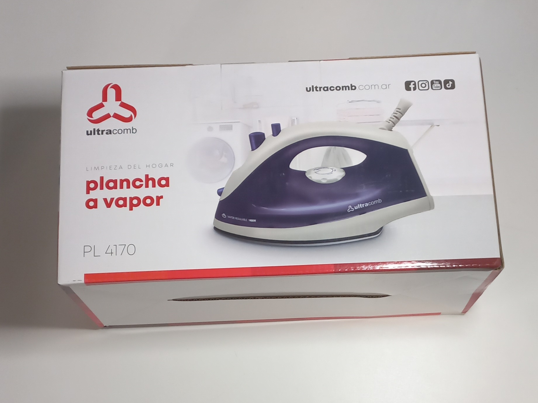 PLANCHA A VAPOR ULTRACOMB