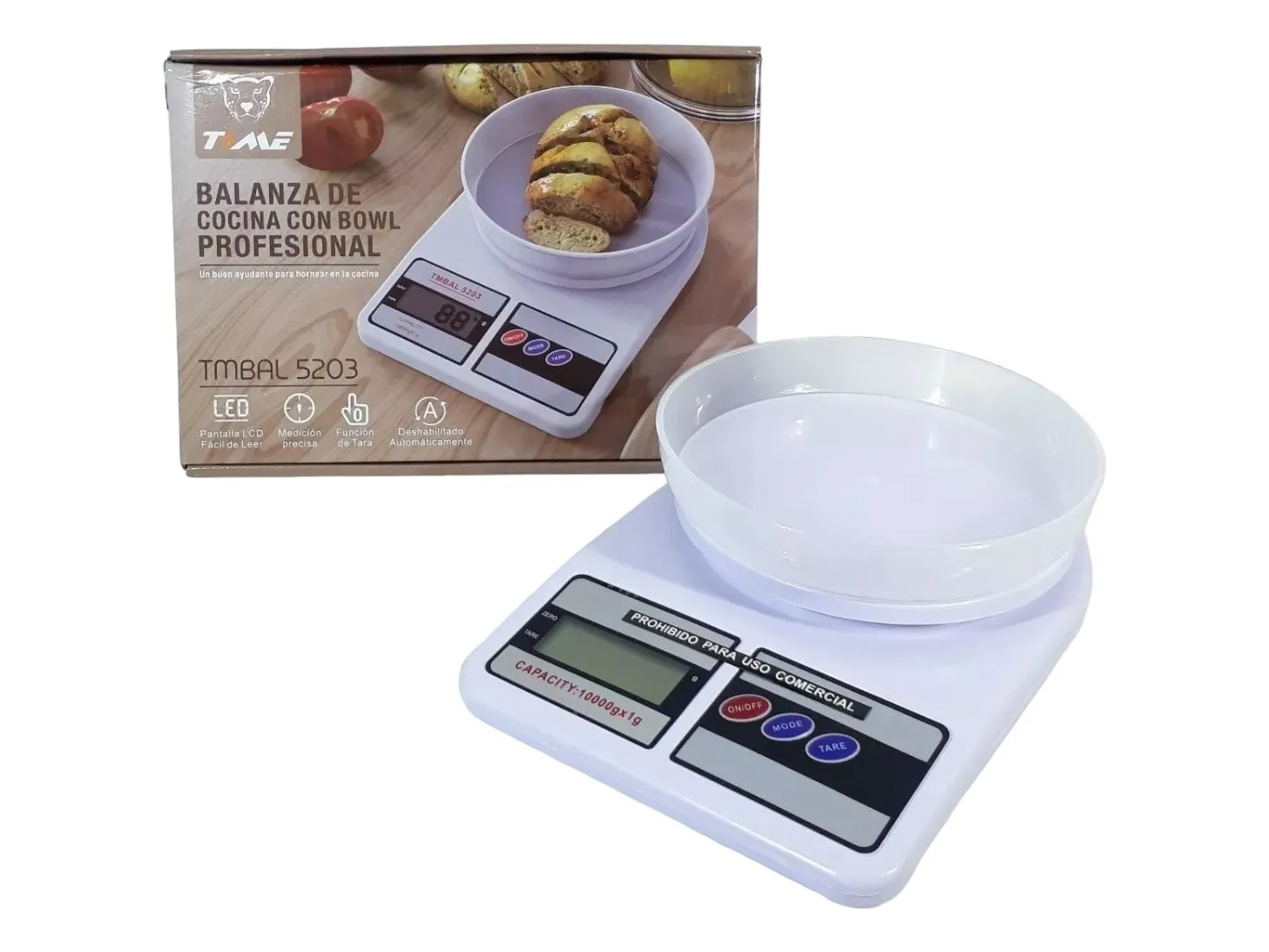 Balanza de cocina con medidor