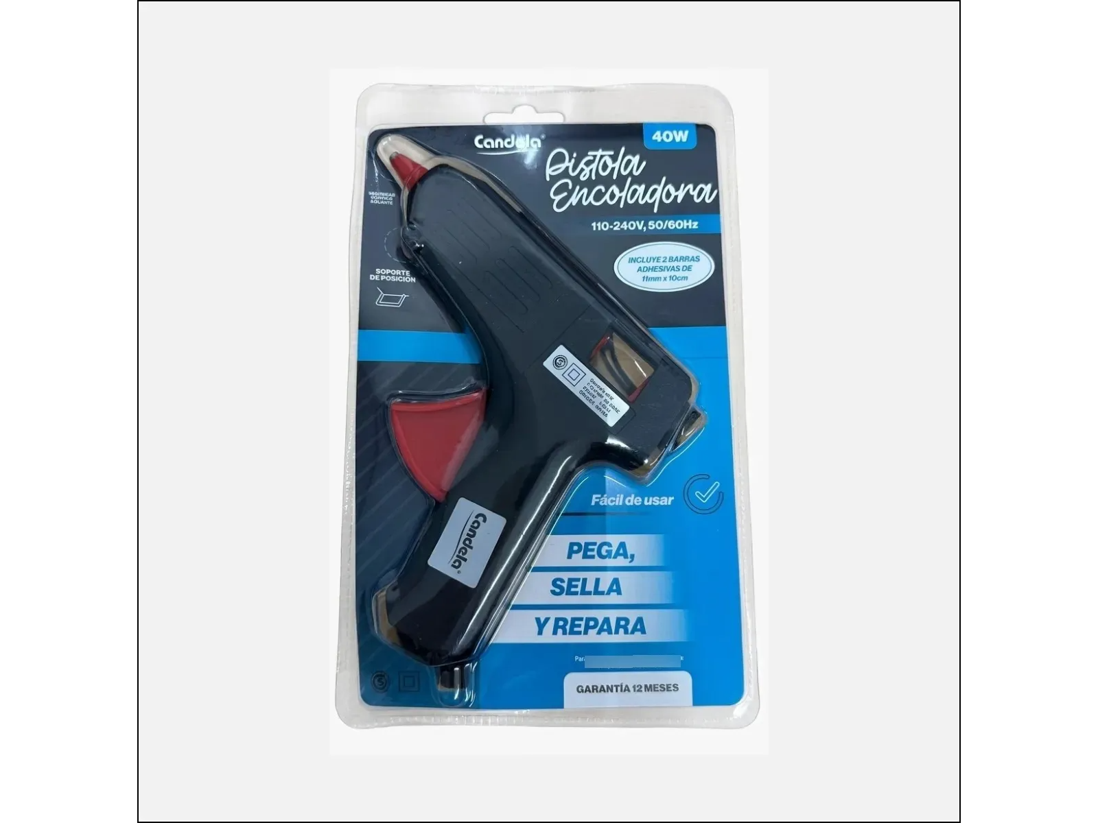 Pistola silicona candela
