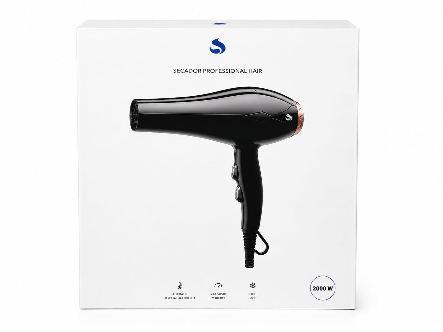 Secador de pelo 2000 W