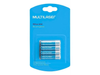 Bateria recargable AAA multilaser X4