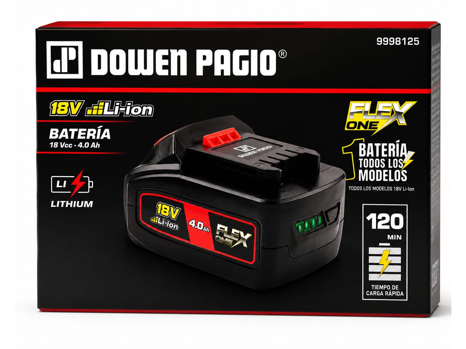 Bateria Dowen Pagio 18v 4.0