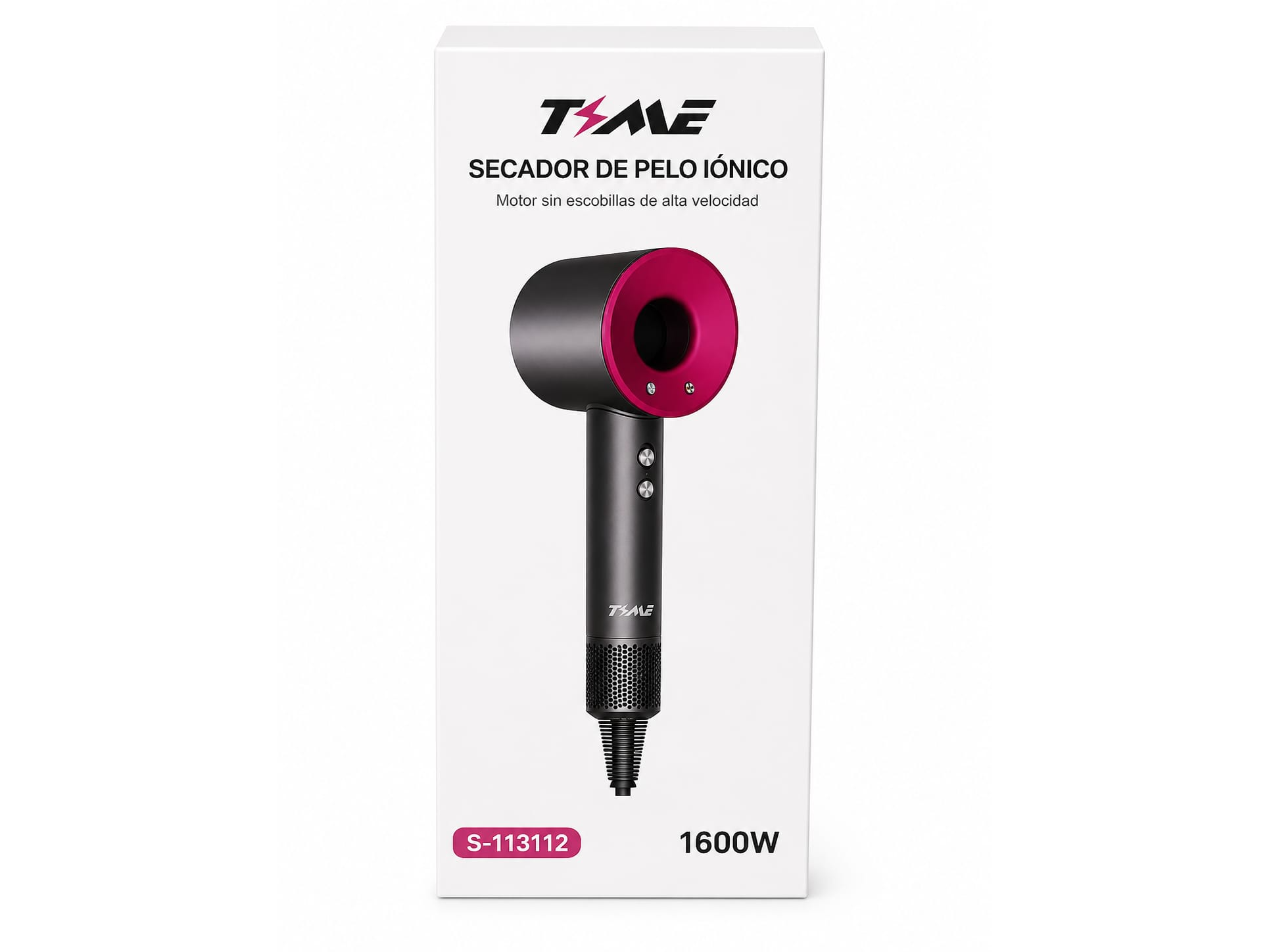 Secador de pelo 1600W TIME