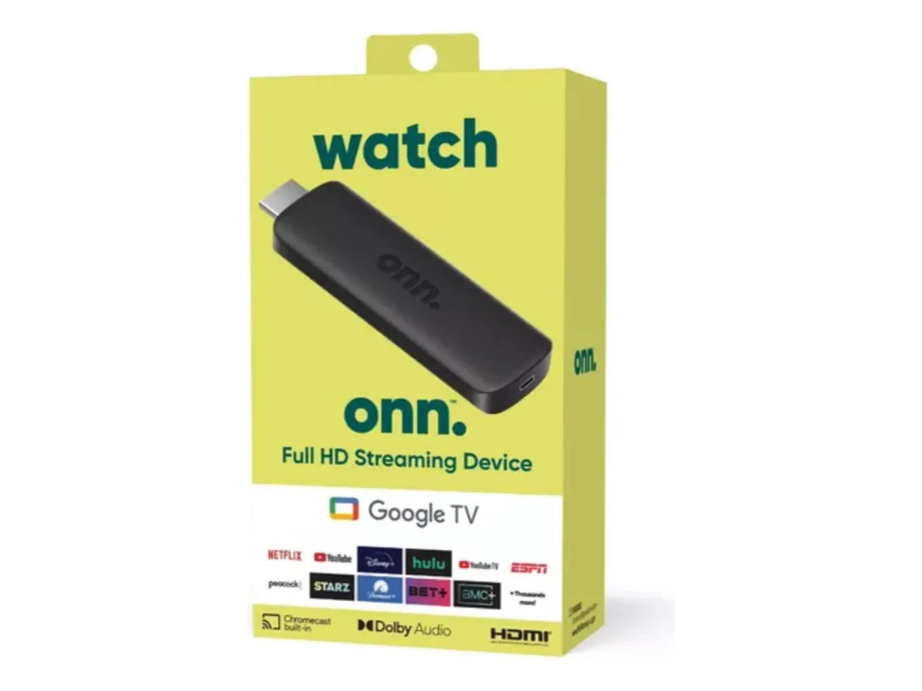 Tv box stick onn watch