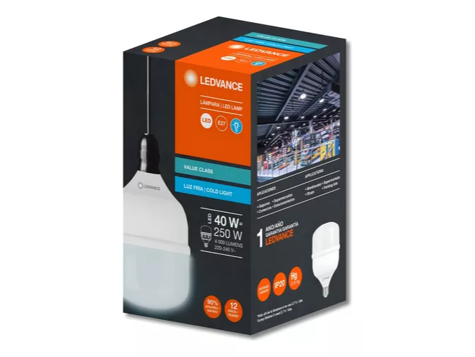 Foco galponero 40w ledvance