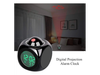 Reloj despertador con proyector cubo