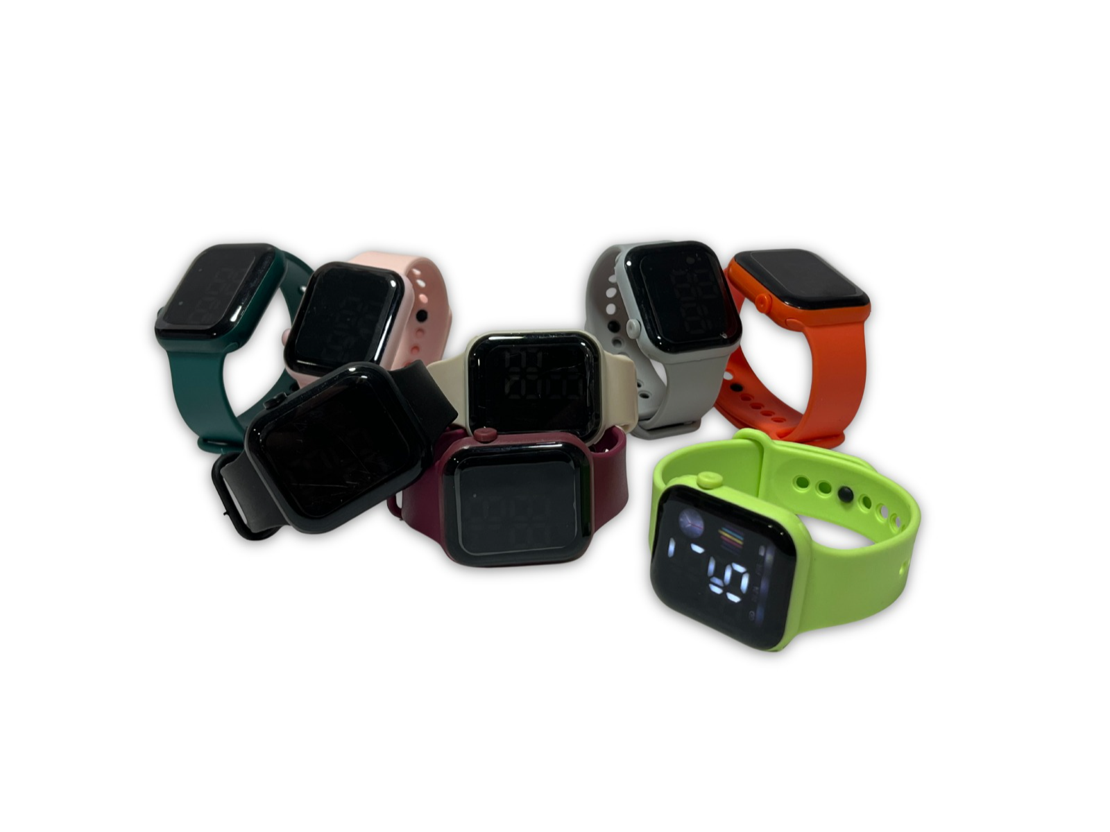 Reloj infantil cuadrado