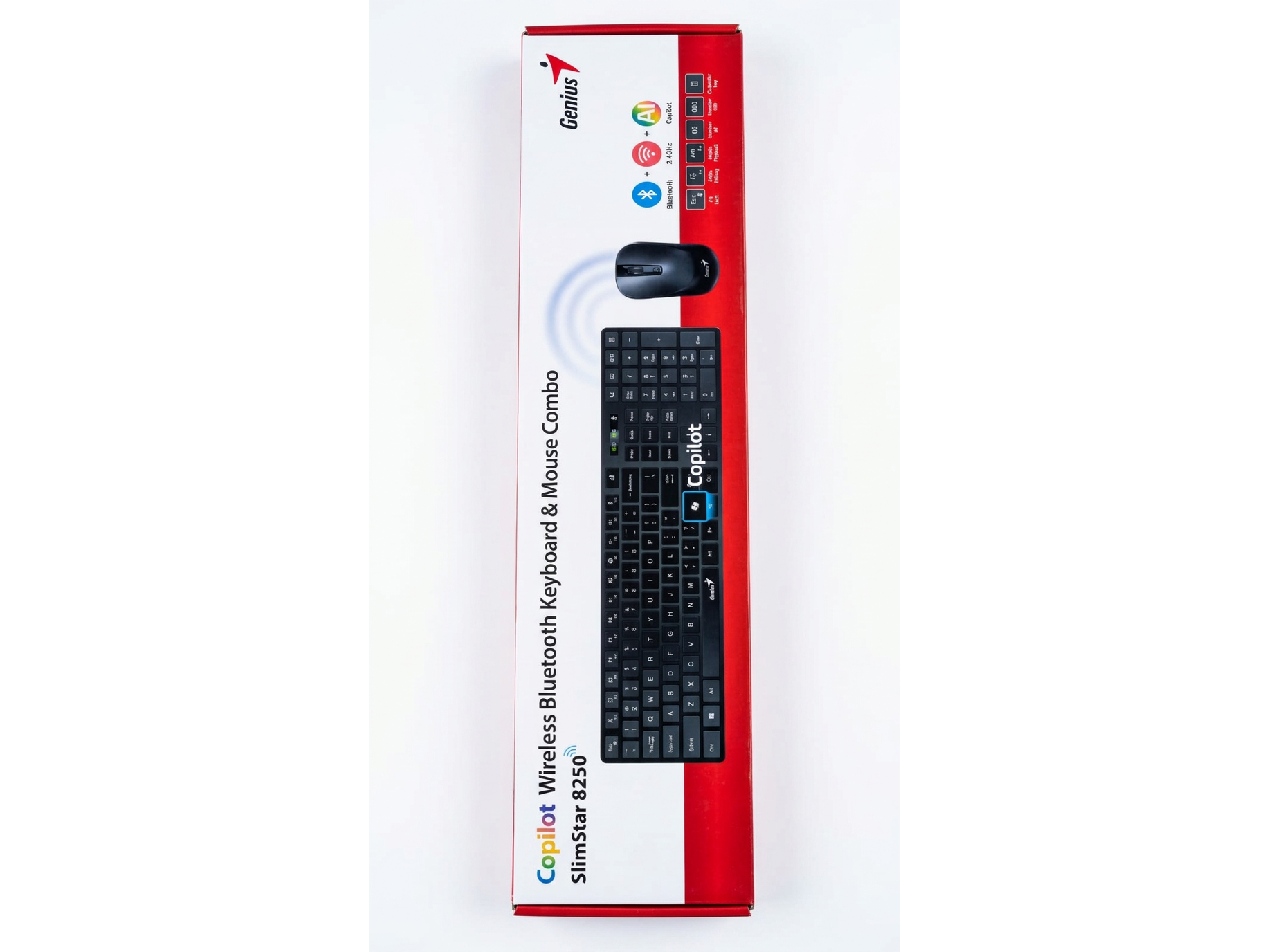 Combo Mouse y teclado BT GENIUS SM 8250