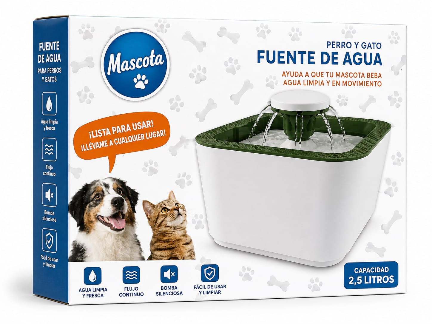 Bebedero mascota