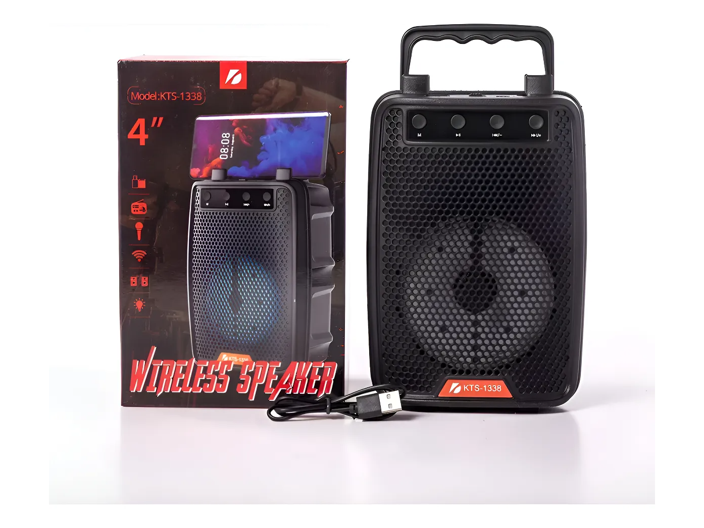 Parlante kts 1338 4"