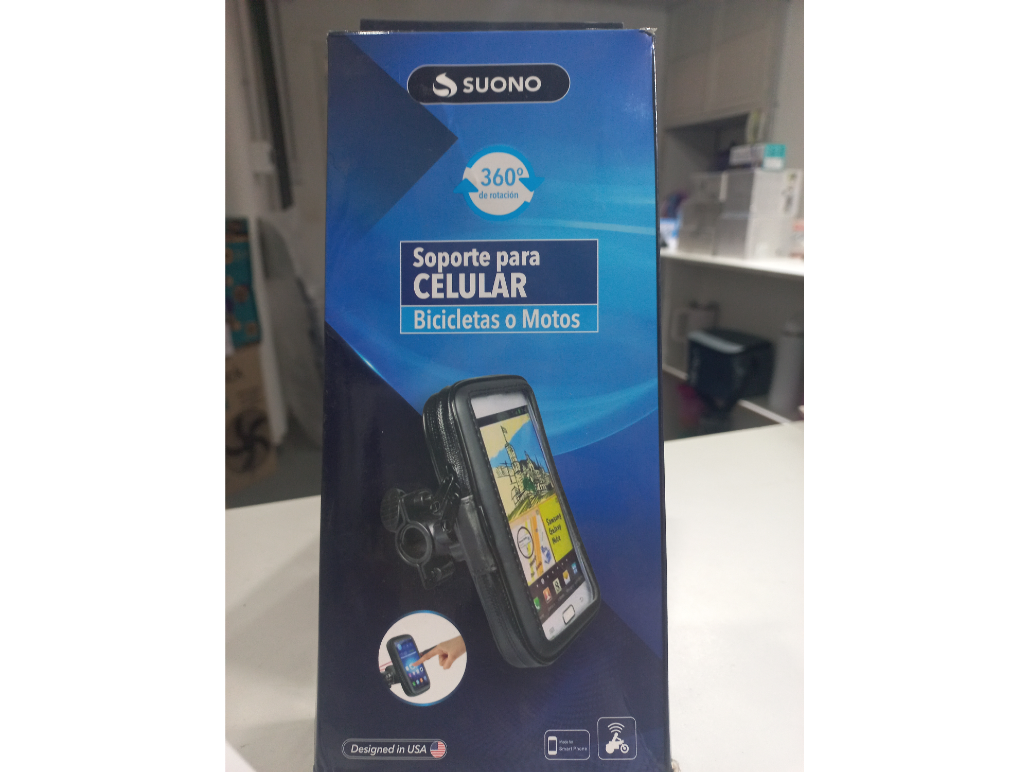 Holder para bici con funda