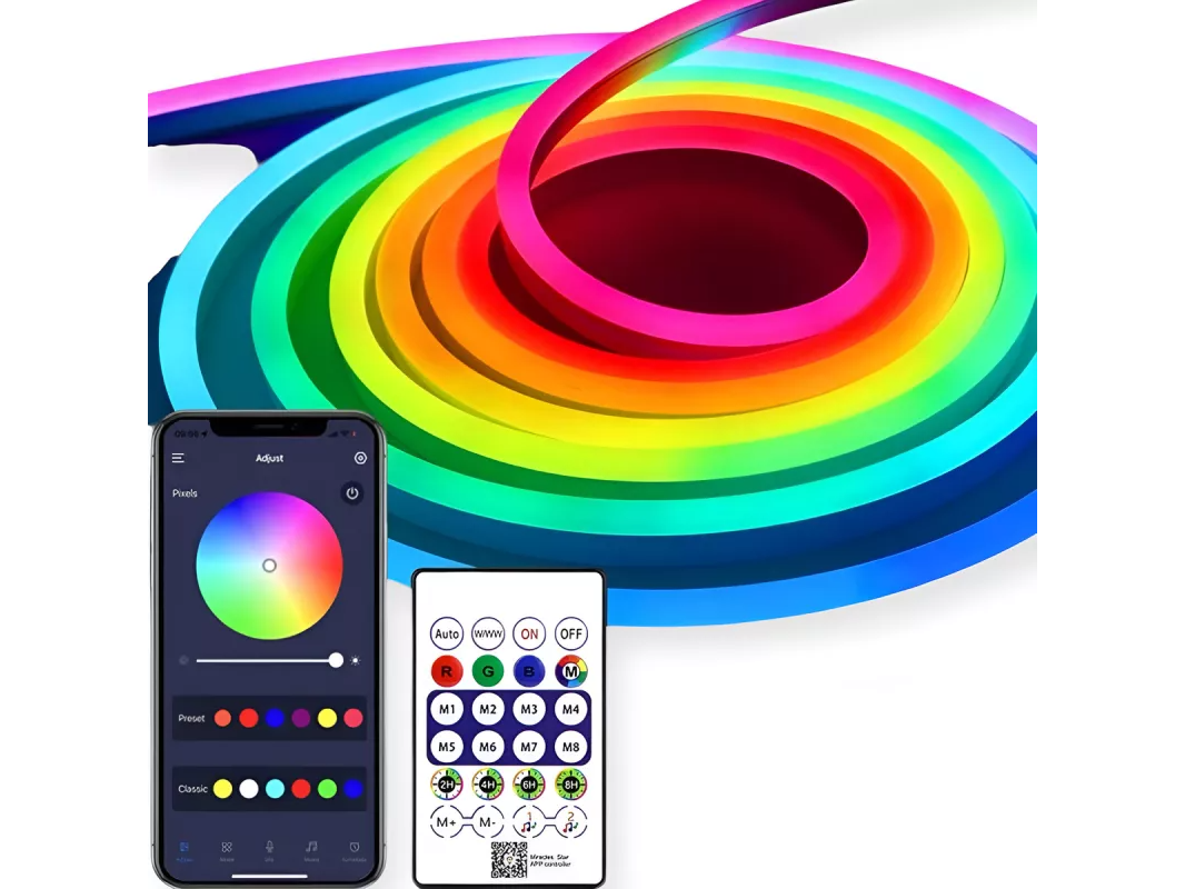 Tira neon rgb
