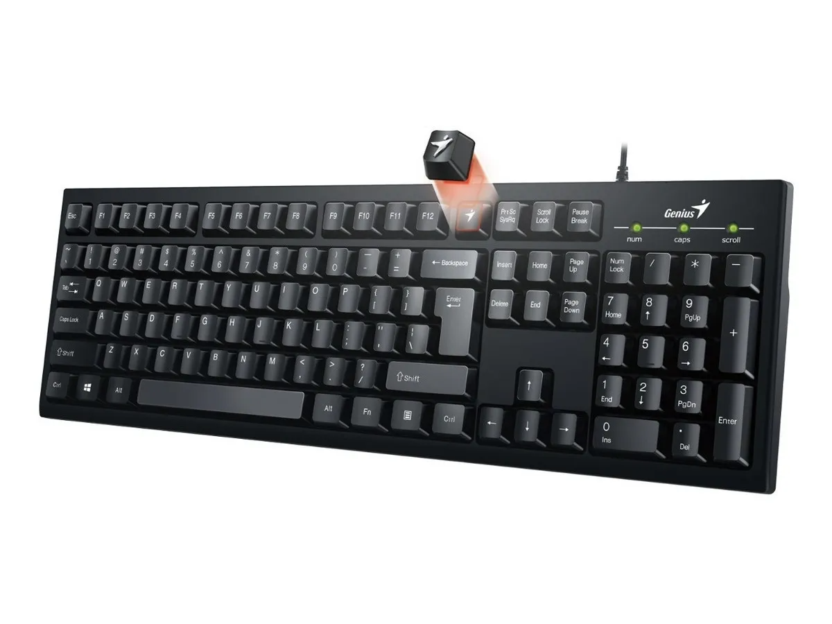 Teclado genius kb 100 x