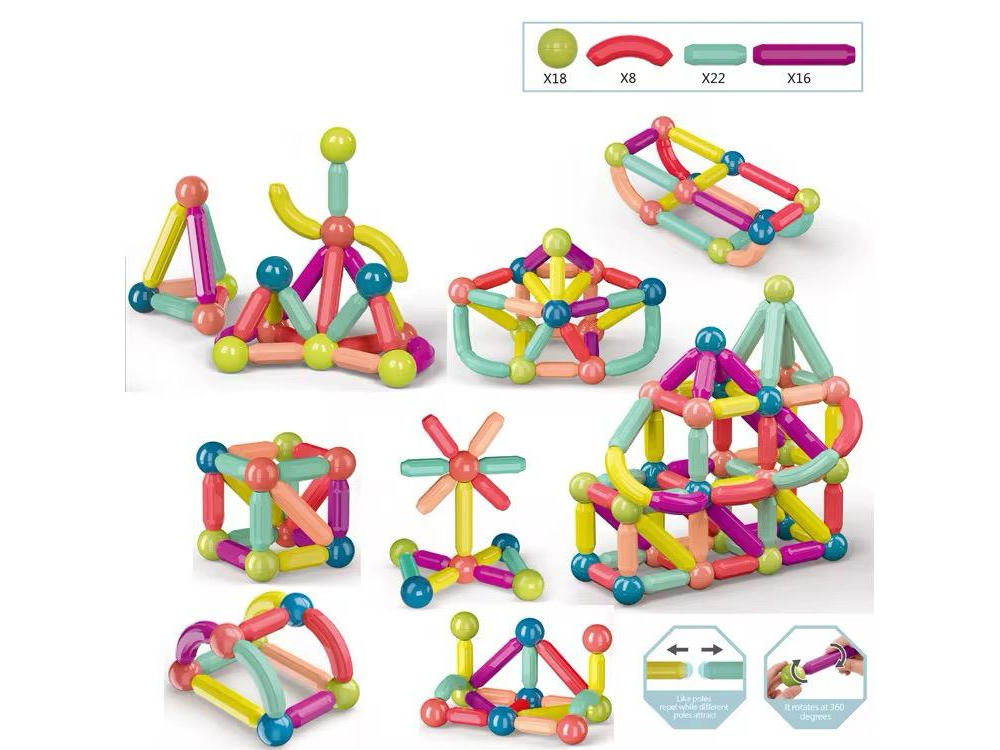 Bloques magneticos stick x 64