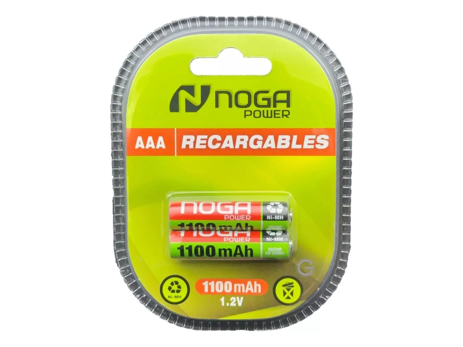 Bateria recargable AAA NOGA