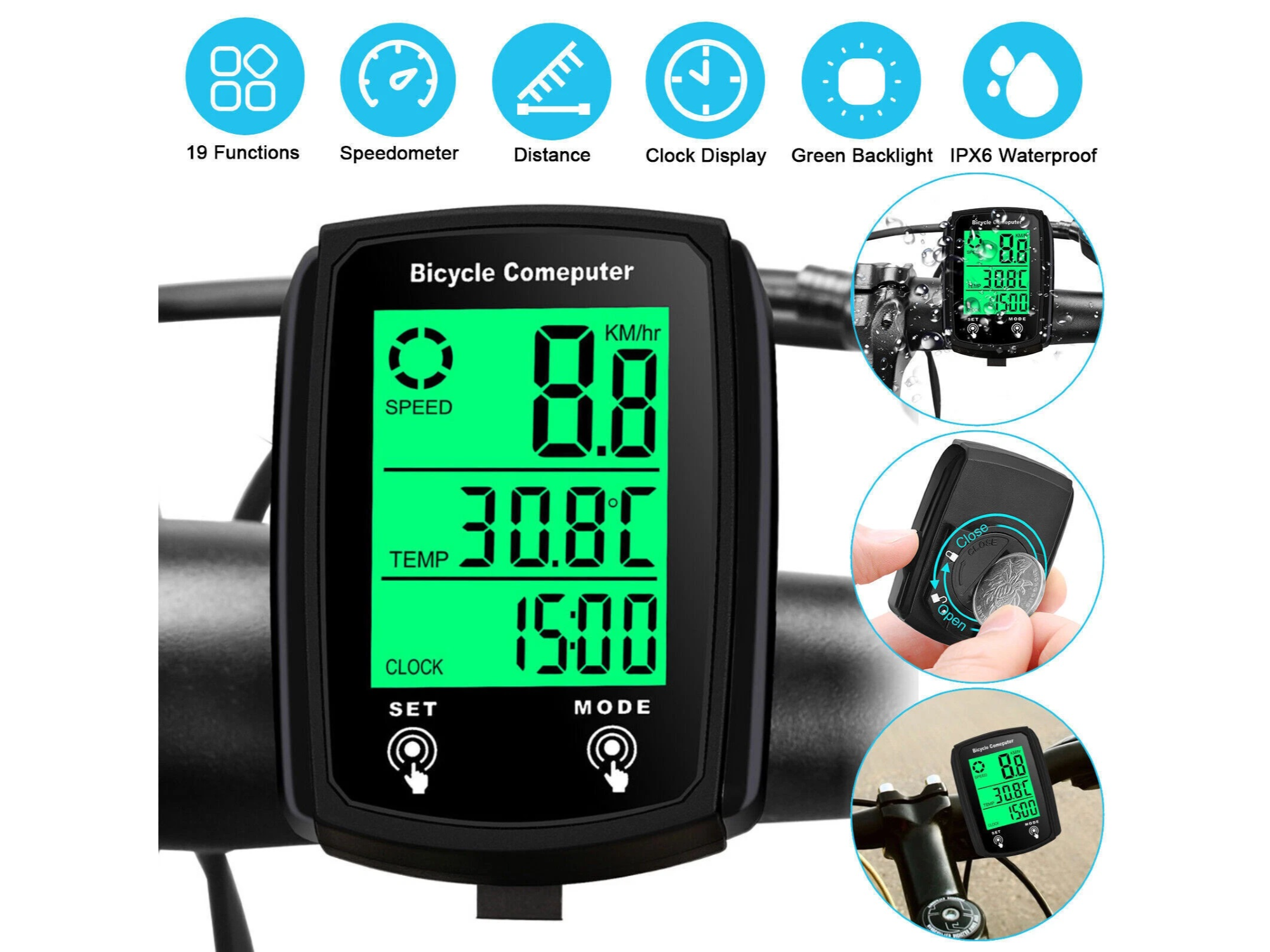 Velocimetro para bici