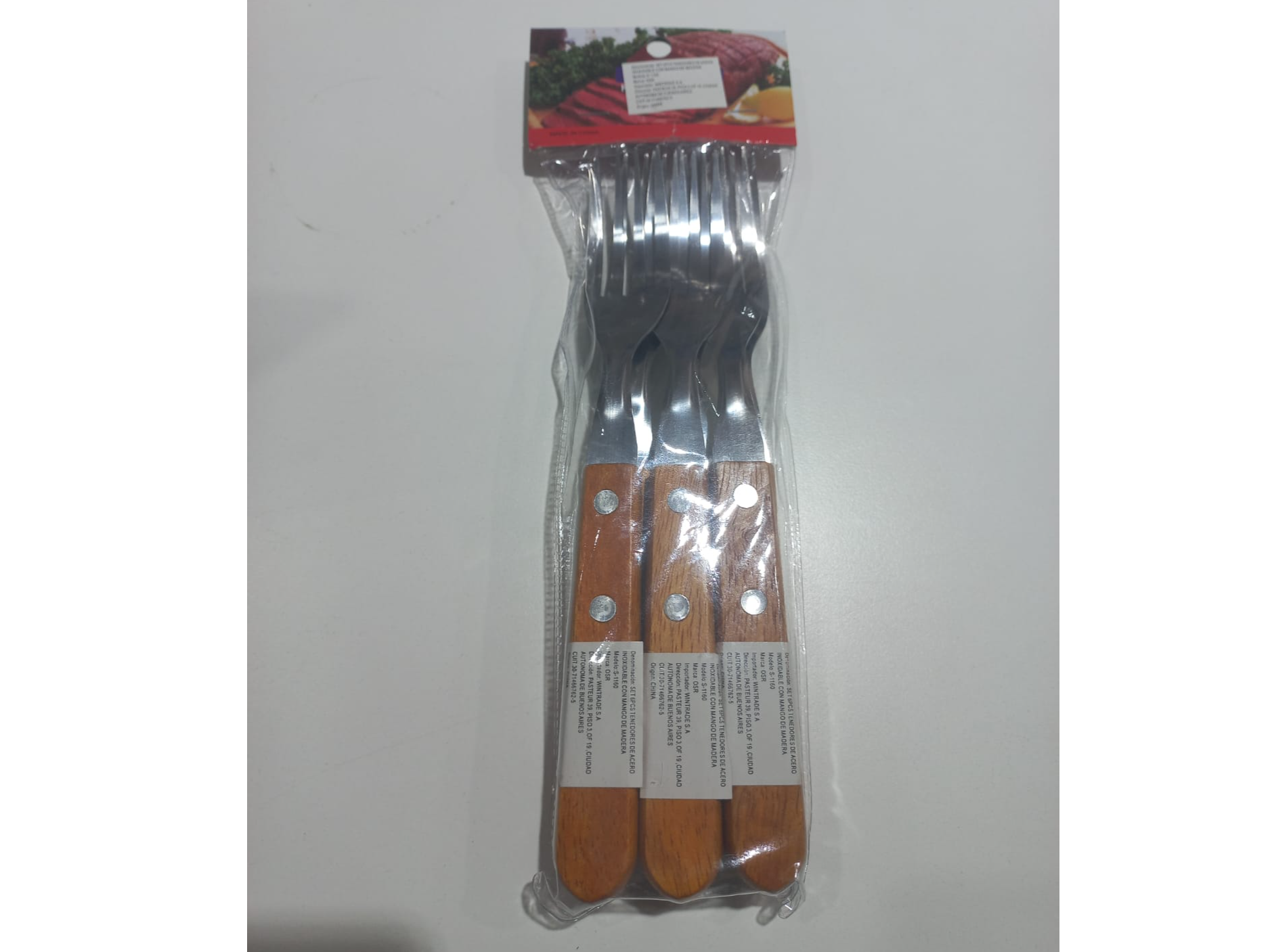 Set de tenedores x 6 kitchen knife