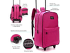 Mochila carro goodpak 17" - fucsia