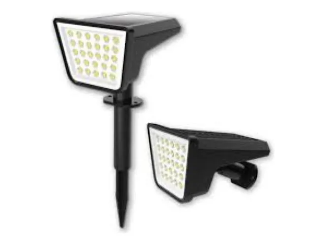 Estaca solar para jardin 5w luxom