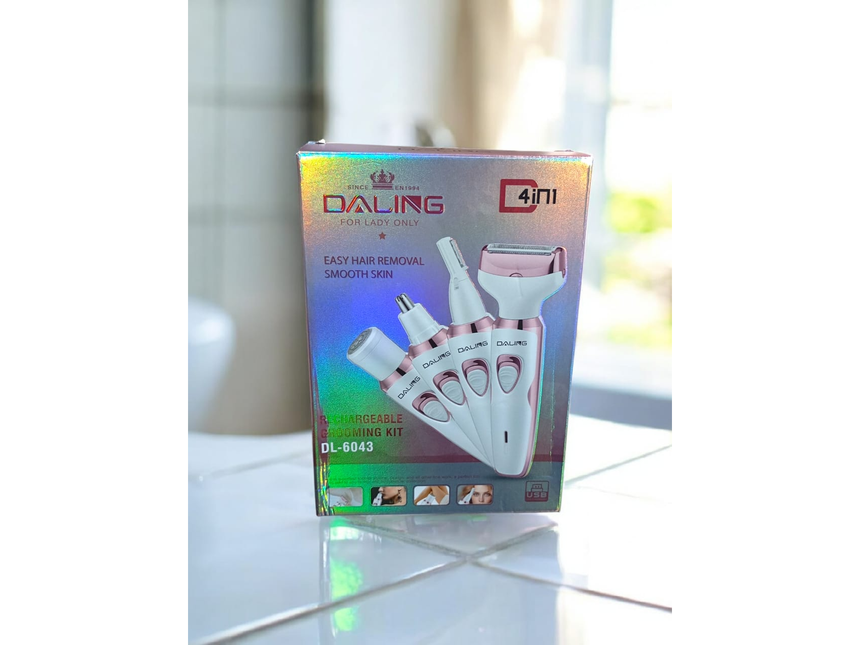 Depiladora 4 en 1