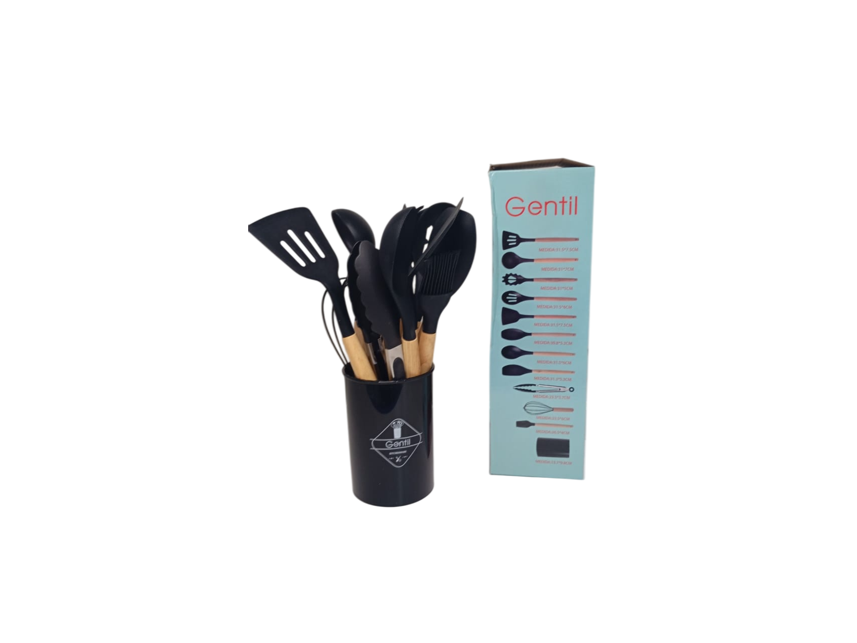 Set utensilios de cocina