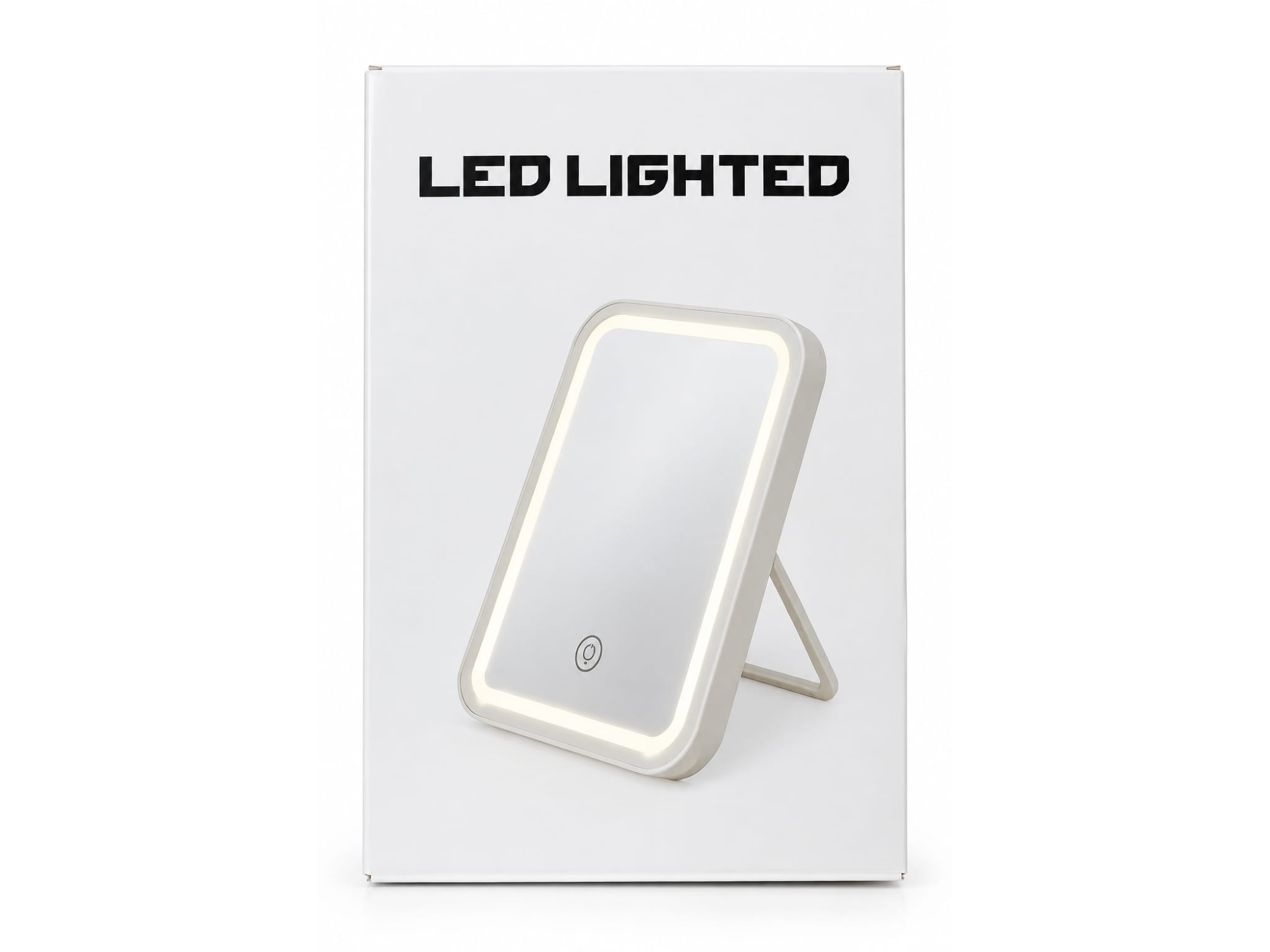 Espejo rectangular recargable