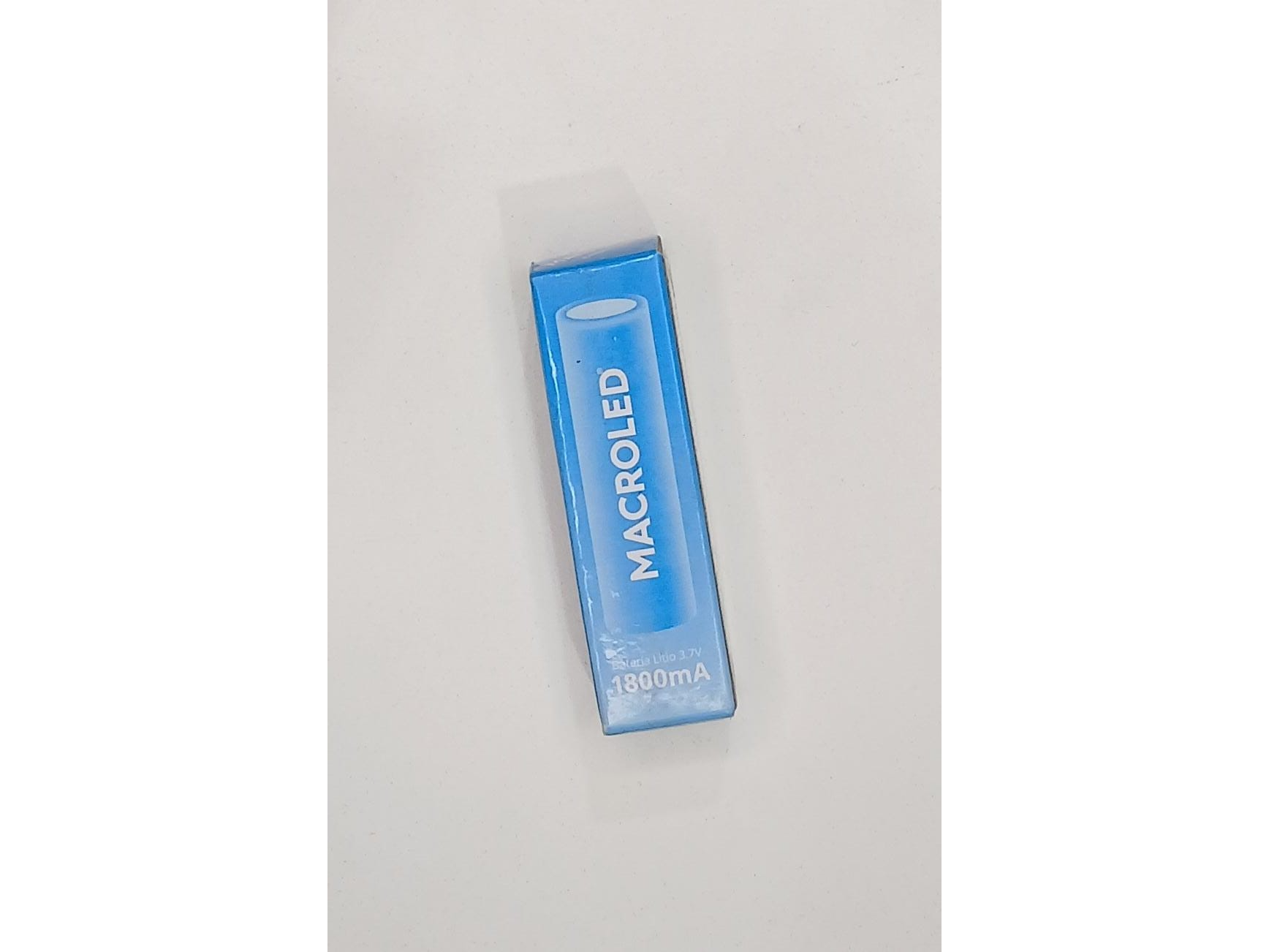 Bateria recargable 18650, Macroled 1800 ma