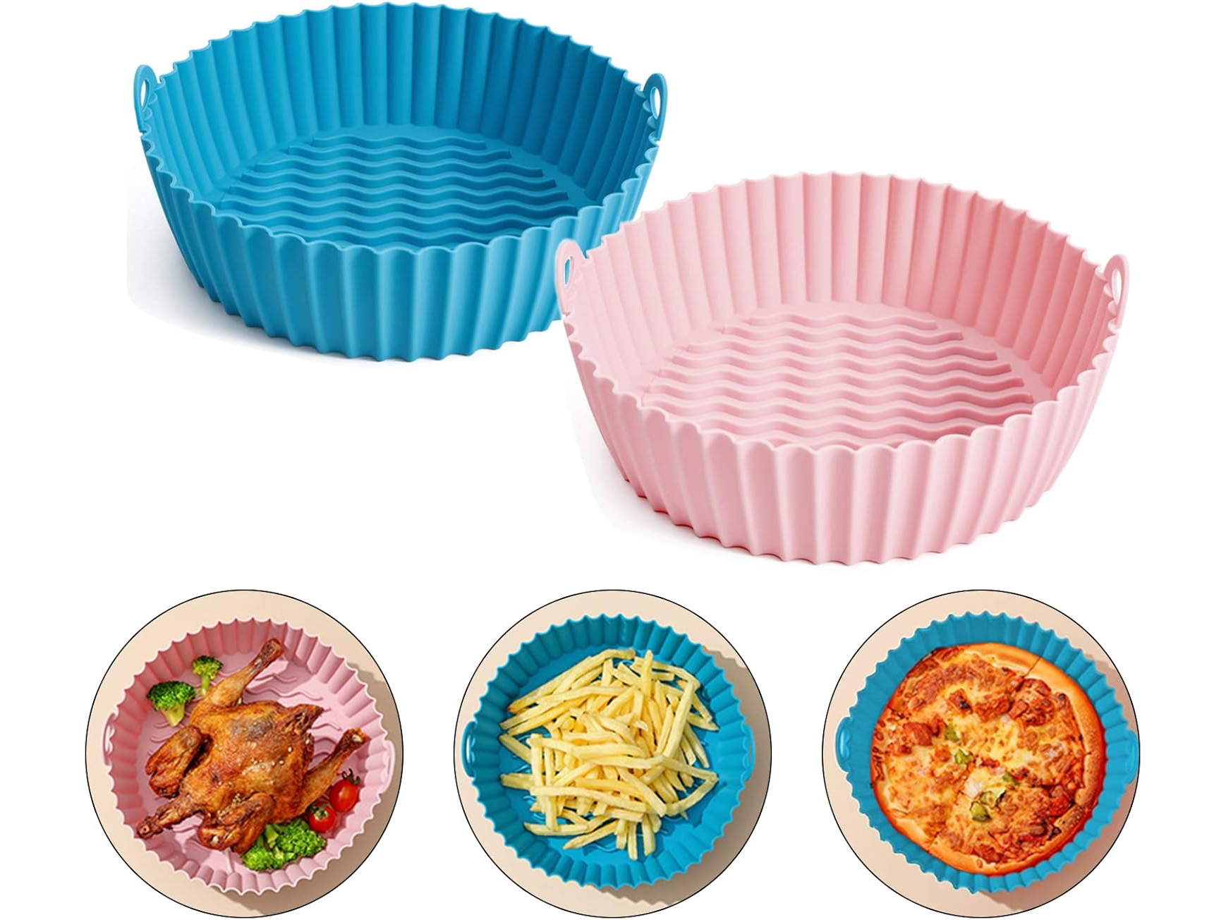 Molde silicona antiadherente redondo