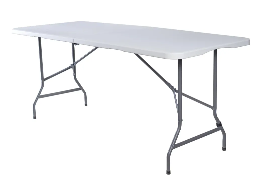 Mesa plegable 1.80 c/marca