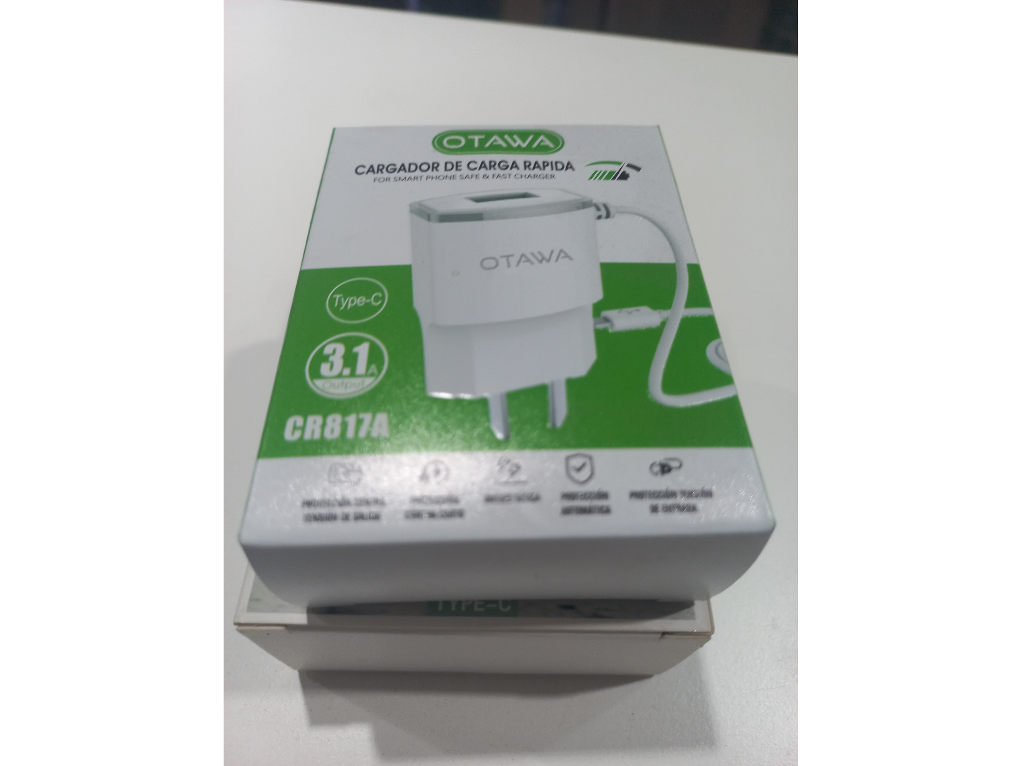 Cargador Otawa  CABLE TIPO C